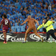 Illustration for article titled Giant, Hairless Streaker Joins Australia's Biggest Rugby League Match